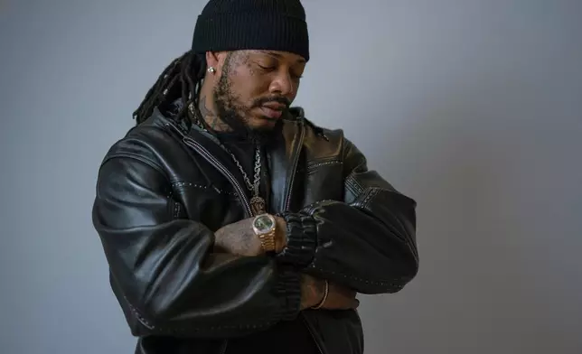 Fetty Wap Poses for a portrait on Thursday, March 12, 2026, in New York. (Photo by Matt Licari/Invision/AP)