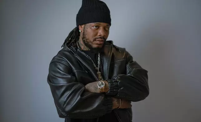 Fetty Wap Poses for a portrait on Thursday, March 12, 2026, in New York. (Photo by Matt Licari/Invision/AP)