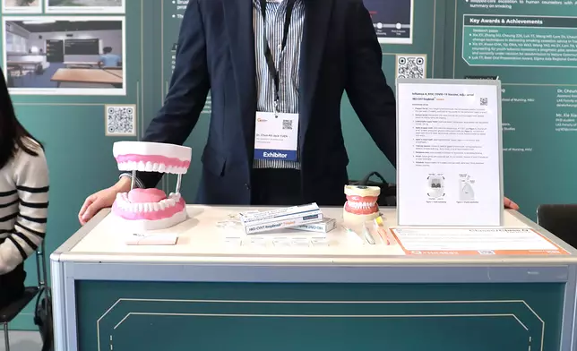 A novel immunisation method and powder_Gaining immunity against the three major respiratory viruses through home-based toothbrushing