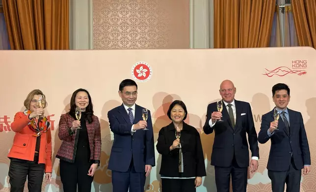 Brussels ETO continues Chinese New Year celebrations in Europe and highlights Hong Kong's dynamic outlook  Source: HKSAR Government Press Releases