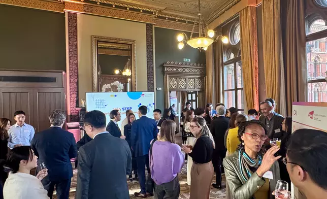 The Hong Kong Economic and Trade Office in London and City University of Hong Kong cohosted a seminar titled "Bridging Innovation: Connecting Talent and Partnerships" in London, the United Kingdom, on March 5 (London time). Over 80 participants attended the event, including innovators and representatives from the business and academic sectors from the UK and Hong Kong. Source: HKSAR Government Press Releases