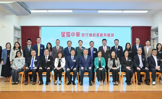 Launching ceremony of "China in Splendour: The Ethos and Spirit of the Pillars of Our Time" Thematic Exhibition held today  Source: HKSAR Government Press Releases