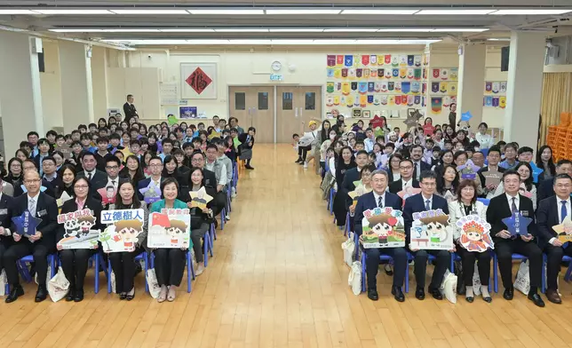 Launching ceremony of "China in Splendour: The Ethos and Spirit of the Pillars of Our Time" Thematic Exhibition held today  Source: HKSAR Government Press Releases