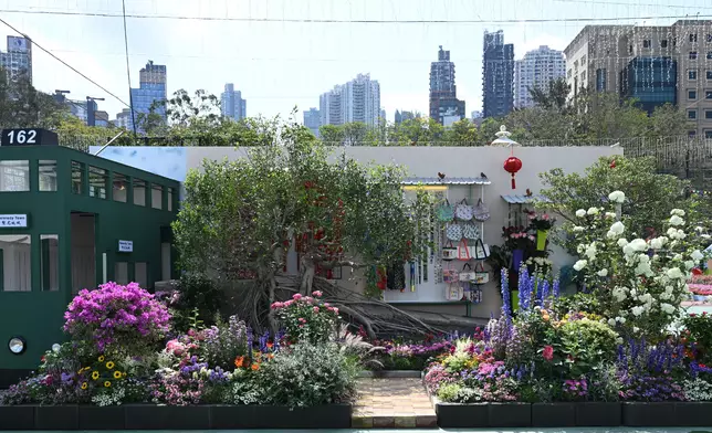 Winning garden plots on display at Hong Kong Flower Show  Source: HKSAR Government Press Releases
