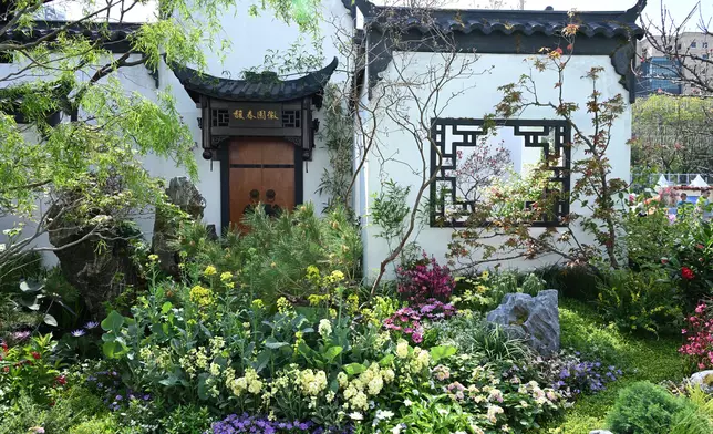 Winning garden plots on display at Hong Kong Flower Show  Source: HKSAR Government Press Releases