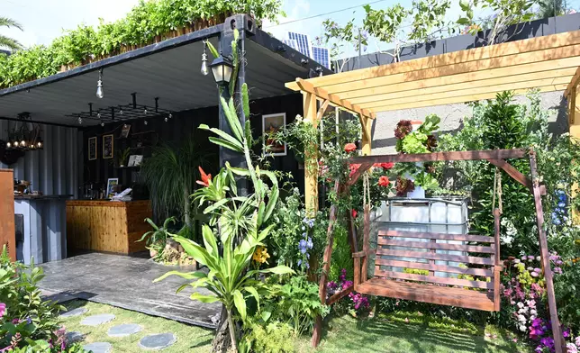 Winning garden plots on display at Hong Kong Flower Show  Source: HKSAR Government Press Releases
