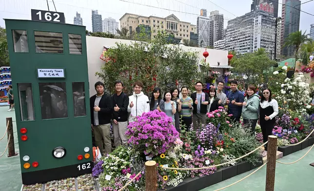 Winning garden plots on display at Hong Kong Flower Show  Source: HKSAR Government Press Releases