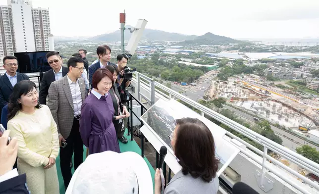 LegCo Members visit Northern Metropolis  Source: HKSAR Government Press Releases