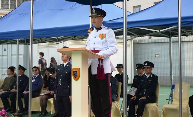 Civil Aid Service Cadet Corps holds 153rd New Cadets Passing-out Parade  Source: HKSAR Government Press Releases