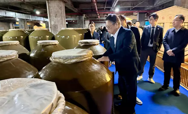 SCED leads delegation to visit Guizhou to promote liquor trading  Source: HKSAR Government Press Releases