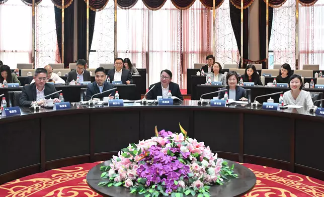 CS leads delegation of Working Group on Planning and Construction of the University Town to visit Zhejiang  Source: HKSAR Government Press Releases
