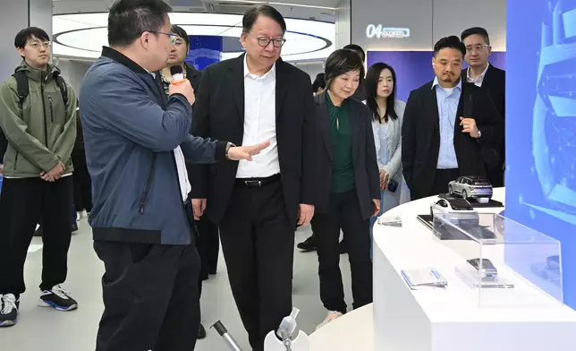 CS leads delegation of Working Group on Planning and Construction of the University Town to continue visit to Zhejiang (with photos/video) Source: HKSAR Government Press Releases