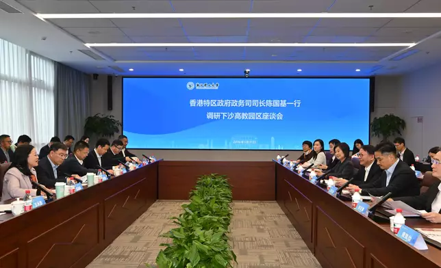 CS leads delegation of Working Group on Planning and Construction of the University Town to continue visit to Zhejiang (with photos/video) Source: HKSAR Government Press Releases