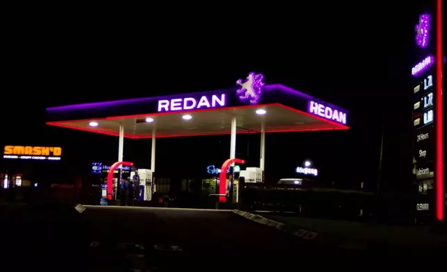 FILE - A fuel station, in Harare, March 5, 2026. (AP Photo/Wonder Mashura, File)