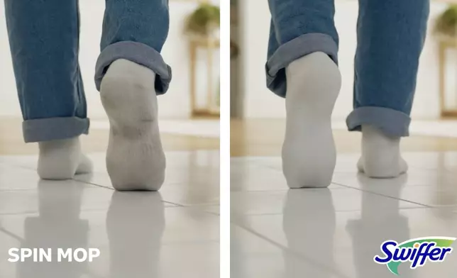 *dyed kitchen grease vs. leading dollar channel spin mop