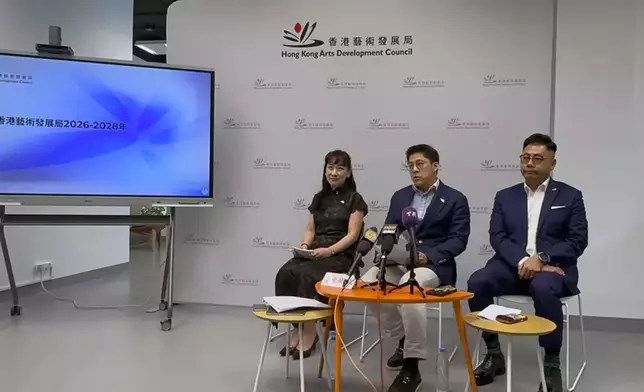 Chairman, the Hon Kenneth Fok Kai-kong (middle), Vice-Chairman, the Hon Chris Ip Ngo-tung (right), and Chief Executive, Ms. Tsang Shuk Yee (left), Photo by Bastille Post