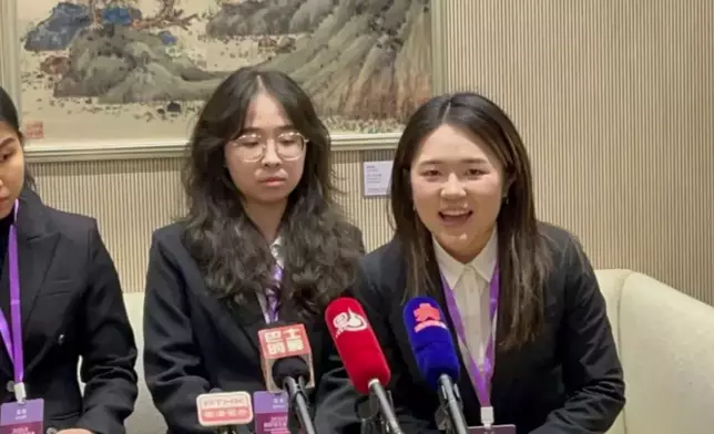 Charlotte Liu (right), Photo by Bastille Post