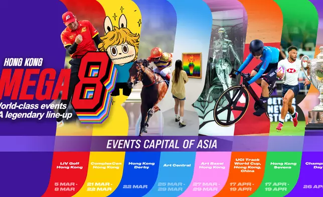 Hong Kong Mega 8, Photo source: the Hong Kong Tourism Board