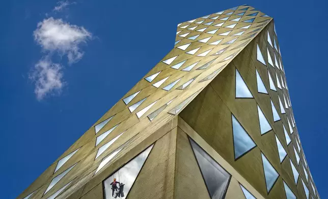 CONCRETE BEAUTY AND DESIGN WINNER: Triangles by Marcel Van Balken, Antwerp, Belgium