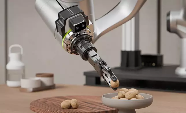 Stereolabs ZED X Nano: a compact wrist-mount stereo camera engineered for robotic manipulation, imitation learning, and high-throughput data collection.