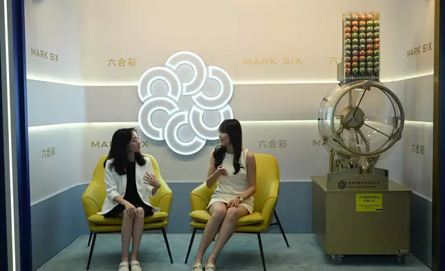 The exhibition showcases a collection of rare Mark Six artefacts, including some of the earliest lottery tickets and a retired drawing machine.