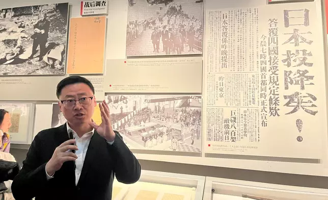 Mr. Wang Min, Director of the Educational Services Department at the Memorial Hall, Photo by Bastille Post