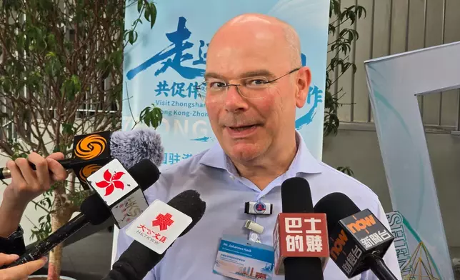 Mr. Johannes Hack, Chair of the European Chamber of Commerce in Hong Kong, Photo by Bastille Post