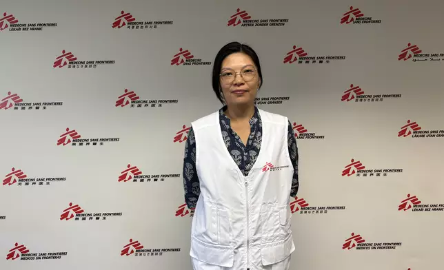 Lucy Lau, the Project Coordinator of MSF to South Sudan. Photo by Bastillepost