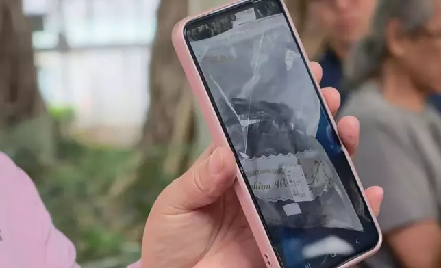 The burned cash shown by Ms. Chu, Photo by Bastille Post