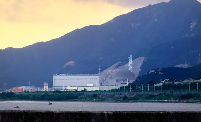 FILE - The Taishan Nuclear Power Plant in southern China's Guangdong Province is seen on June 17, 2021. (AP Photo, File)