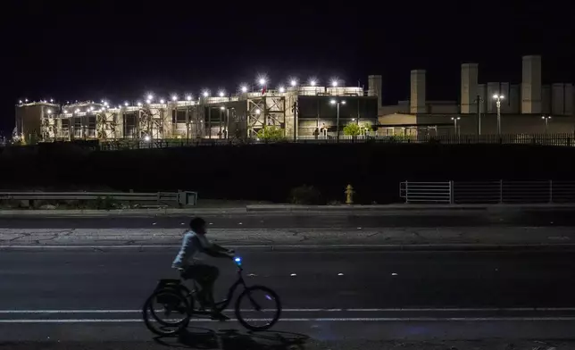The exterior of a Google Data Center is shown on Thursday, April 2, 2026, in Henderson, Nev. (AP Photo/Ty ONeil)