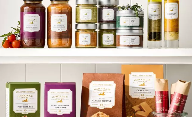 New Items from Williams Sonoma's Collaboration with Oakville Grocery