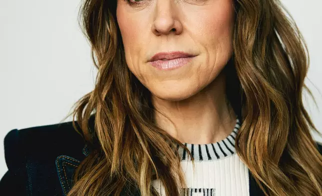 Melanie C poses for a portrait in New York on Tuesday, Nov. 18, 2025. (Photo by Taylor Jewell/Invision/AP)