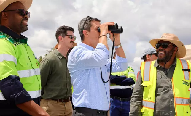 Acting U.S. Ambassador to Tanzania, Andrew Lentz and his delegation at the Kabanga Site