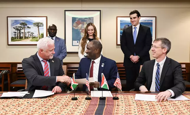Official signing of an exclusivity agreement with the Government of Burundi in Washington D.C., at the U.S. Department of State, hosted by Deputy Assistant Secretary of State for Central Africa and Commercial Engagement in the Bureau of African Affairs, Sarah Troutman