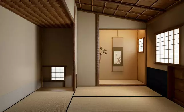 Rendering of Tea Room (Chashitsu).