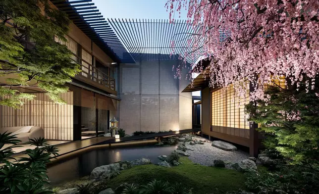 Rendering of Inner Garden.