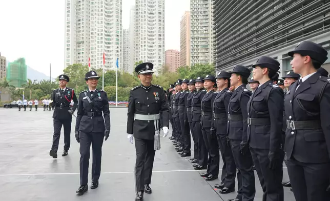 Director of Immigration officiates at Passing-out Parade  Source: HKSAR Government Press Releases