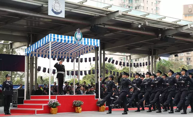 Director of Immigration officiates at Passing-out Parade  Source: HKSAR Government Press Releases