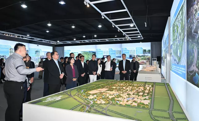 CS leads delegation of Working Group on Planning and Construction of the University Town to visit Beijing Municipal Administrative Center and Xiong'an New Area in Hebei (with photos/video) Source: HKSAR Government Press Releases