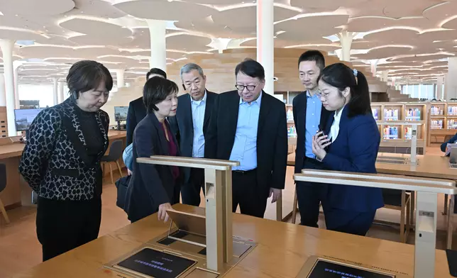 CS leads delegation of Working Group on Planning and Construction of the University Town to visit Beijing Municipal Administrative Center and Xiong'an New Area in Hebei (with photos/video) Source: HKSAR Government Press Releases