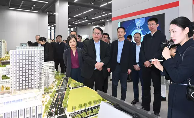 CS leads delegation of Working Group on Planning and Construction of the University Town to visit Beijing Municipal Administrative Center and Xiong'an New Area in Hebei (with photos/video) Source: HKSAR Government Press Releases