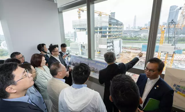 LegCo Members visit Hong Kong Park in the Loop in Northern Metropolis  Source: HKSAR Government Press Releases