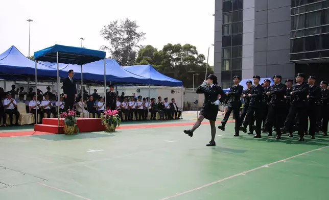 Civil Aid Service holds Passing-out Parade for 92nd Recruits and 14th Tactical Force Secondment Scheme  Source: HKSAR Government Press Releases