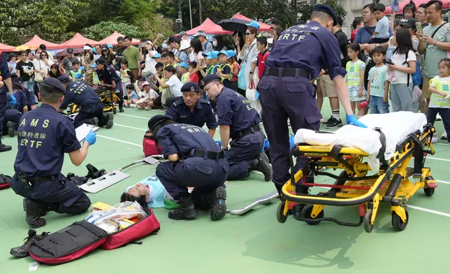 AMS open day promotes National Security Education Day  Source: HKSAR Government Press Releases