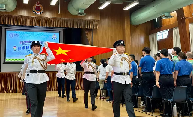 AMS open day promotes National Security Education Day  Source: HKSAR Government Press Releases