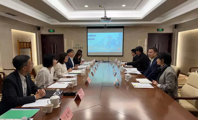 SDEV concludes visit to Beijing  Source: HKSAR Government Press Releases