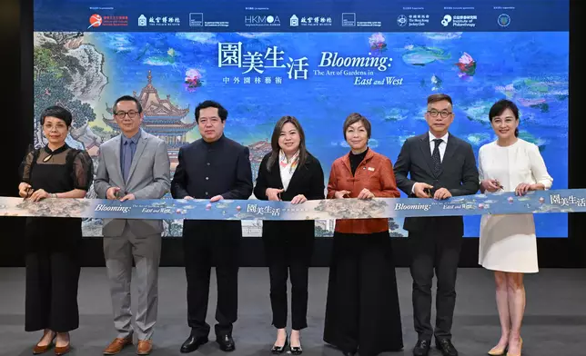 HKMoA's large-scale exhibition "Blooming: The Art of Gardens in East and West" unveils today  Source: HKSAR Government Press Releases