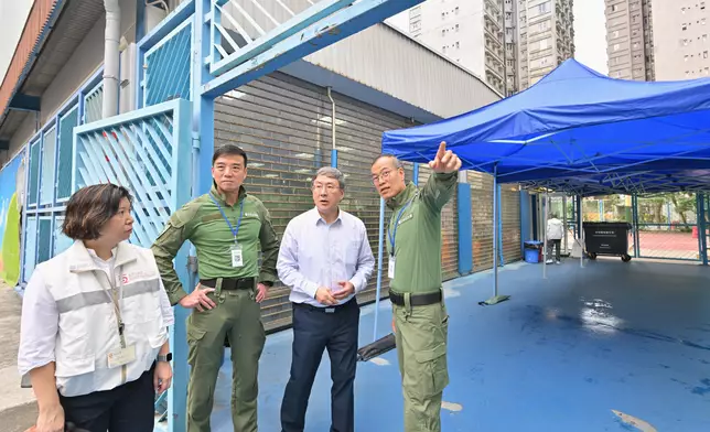 Government concludes fourth-day arrangements for Wang Fuk Court residents returning to their units  Source: HKSAR Government Press Releases