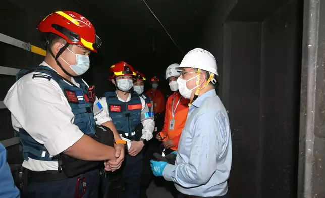 Government concludes sixth-day arrangements for Wang Fuk Court residents returning to their units  Source: HKSAR Government Press Releases